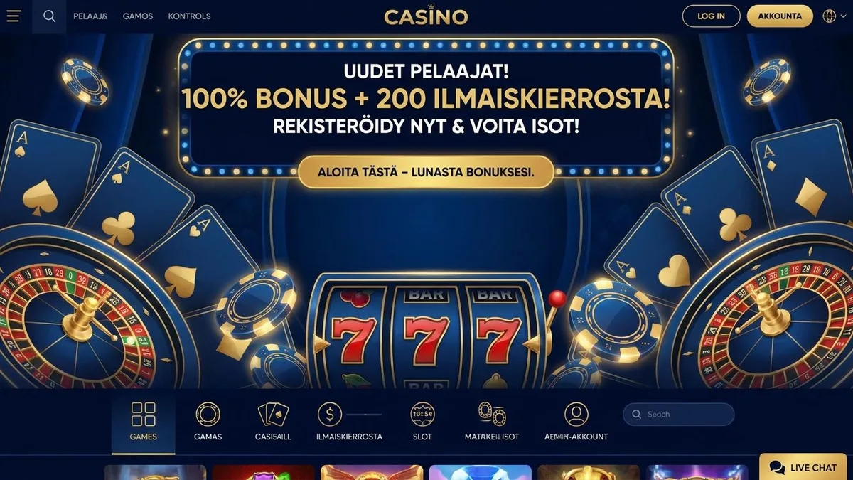 Rekisteröidy bonuksella